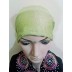 Hijab- designer with green cap Hijab- designer with green cap