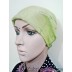 Hijab- designer with green cap Hijab- designer with green cap