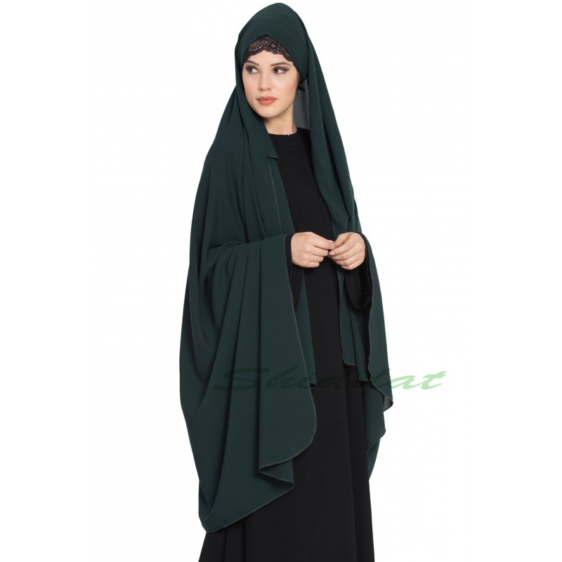 Buy Irani chadar with detachable Nose Piece | Rida hijab | Islamic dres...
