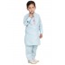 Elegant Boys Pathani-Suit-Tropical Blue colored