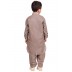 Elegant Boys Pathani-Suit-Dusty Gray colored