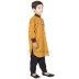 Boys Pathani Suit- Fuel Yellow colored  Boys Pathani Suit- Fuel Yellow colored