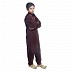 Designer Boy's/Kids  Embroidery Pathani Suit- Maroon Designer Boy's/Kids  Embroidery Pathani Suit- Maroon