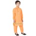 Designer Boys Pathani Suit - Orange Designer Boys Pathani Suit - Orange