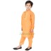 Designer Boys Pathani Suit - Orange Designer Boys Pathani Suit - Orange