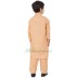 Designer Boys Pathani Suit- Light Orange Designer Boys Pathani Suit- Light Orange