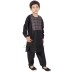 Afgani Pathani Suit for Kid's/Boy's - Black