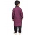 Boys Pathani Suit-Cannon Pink colored  Boys Pathani Suit-Cannon Pink colored