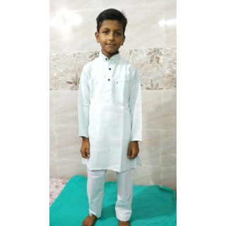 Kids Kurta Pyjama Set - Geyser