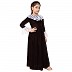 Premium Velvet Dress for Kids- Maroon