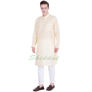 Cotton kurta pyjama set- Spring wood