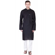 Black and white Kurta Pyjama set  Black and white Kurta Pyjama set