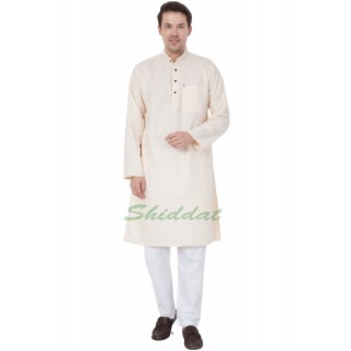 Kurta Pajama set - Cream