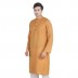 Kurta Pyjama set- Yellow cotton