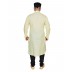 Kurta Pajama set - Lemon and Black