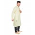 Kurta Pajama set - Lemon and Black