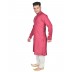 Kurta Pajama set- Maroon & Cream