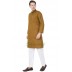 Men's Kurta in Dobby Cotton - Bourbon Color Men's Kurta in Dobby Cotton - Bourbon Color