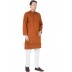 Tuscany Brown color Long kurta in Dobby Cotton Tuscany Brown color Long kurta in Dobby Cotton