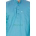 Men's Kurta-  Fountain Blue color in Dobby Cotton Men's Kurta-  Fountain Blue color in Dobby Cotton