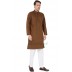 Men's Kurta-  Irish Coffee color in Dobby Cotton Men's Kurta-  Irish Coffee color in Dobby Cotton