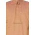 Men's Kurta-  Antique Brass color in Dobby Cotton Men's Kurta-  Antique Brass color in Dobby Cotton