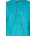 Men's Kurta - Turquoise blue color in Cotton dobby Print Men's Kurta - Turquoise blue color in Cotton dobby Print