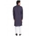 Gun Powder Colored Kurta- Cotton Fabric Gun Powder Colored Kurta- Cotton Fabric