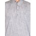 Kurta for men- Pale Slate Colored in Cotton Fabric Kurta for men- Pale Slate Colored in Cotton Fabric