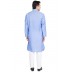 Cornflower Blue Colored Kurtas for man- Cotton Fabric Cornflower Blue Colored Kurtas for man- Cotton Fabric
