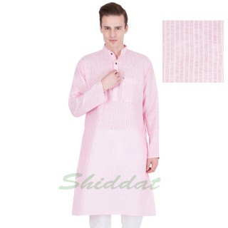 Cotton long kurta - Prim colored 