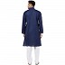 Cotton Kurta for Men- Navy Blue Cotton Kurta for Men- Navy Blue