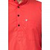 Cotton Kurta for Men- Rust Cotton Kurta for Men- Rust