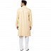 Cotton Kurta for Men- Light Yellow Cotton Kurta for Men- Light Yellow