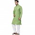 Cotton Kurta for Men- Green Cotton Kurta for Men- Green