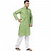Cotton Kurta for Men- Green Cotton Kurta for Men- Green