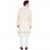 Woven long kurta - Spring Wood colored in cotton fabric Woven long kurta - Spring Wood colored in cotton fabric