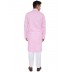 Men's Cotton Kurta- Pink Men's Cotton Kurta- Pink