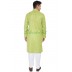 Men's Cotton Kurta- Green Men's Cotton Kurta- Green