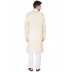 Khadi Cotton Kurta-Cream Khadi Cotton Kurta-Cream