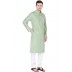 Khadi Cotton Kurta-Pixie Green Khadi Cotton Kurta-Pixie Green