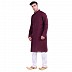 Cotton Kurta- Wine color Cotton Kurta- Wine color
