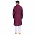 Cotton Kurta- Wine color Cotton Kurta- Wine color