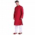 Latest Design cotton kurta for men- Red Latest Design cotton kurta for men- Red