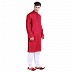 Latest Design cotton kurta for men- Red Latest Design cotton kurta for men- Red