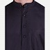 Black Designer cotton kurta for men Black Designer cotton kurta for men