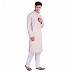 Cotton lawn Kurta for men- Light Beige