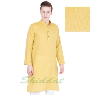 Woven long Kurta- Cotton dobby fabric