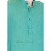 Fountain Blue long Kurta - Cotton dobby fabric
