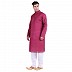 Cotton lawn Kurta for men-Dark Pink Cotton lawn Kurta for men-Dark Pink
